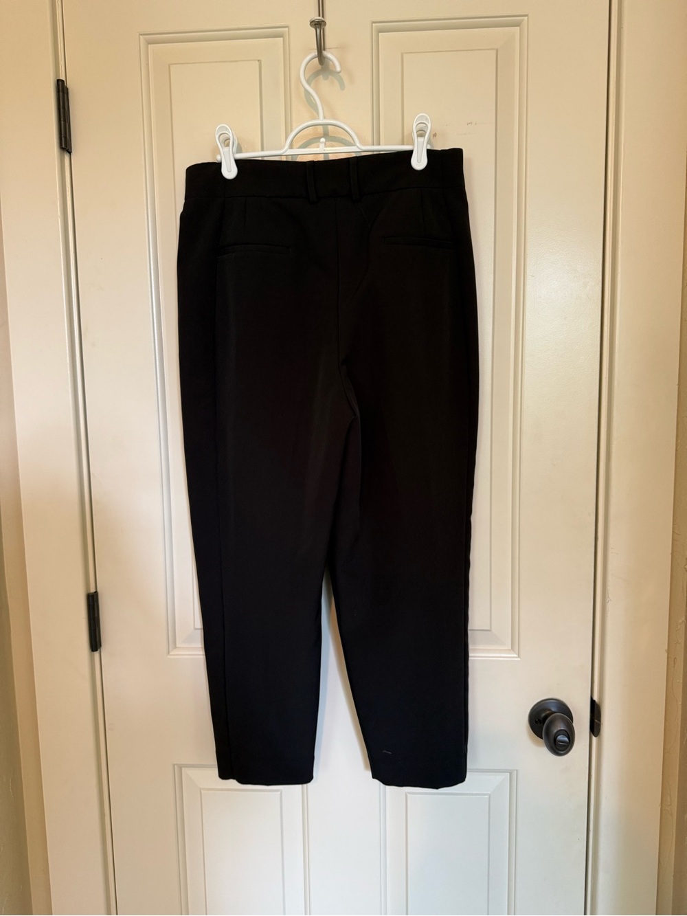 Express High Rise Pleated Ankle Pants - Picture 4 of 4